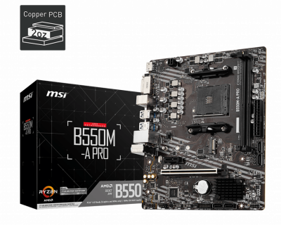 ����������� ����� MSI B550M-A PRO, RTL