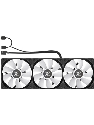 ������� �������� ���������� XASTRA LM360 ARGB BK Intel LGA LGA1851/1700/1200/115X/AM5/AM4 ( 3x120 ARFB fan, TDP 285W, black) RET