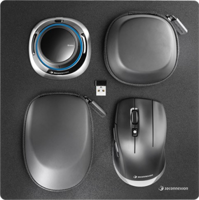 ����  3DConnexion SpaceMouse Wireless Kit 2 (3DX-700084), RTL 