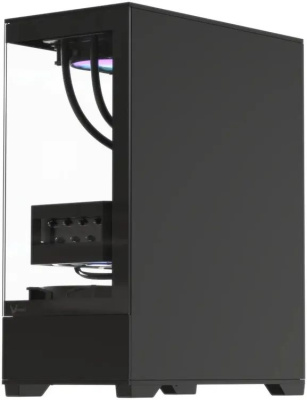 ������ Formula V Line Crystal Z1 Black V2, ATX, Left & Front side Tempered Glass, USB3.0*1+USB2.0*1,+Type C*1
