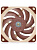 ����� ��� ������� Noctua NF-A12x25 FLX (120x120x25mm, 3-pin, 49.7CFM, 22.6dBA, 2000RPM, Beige/Brown)