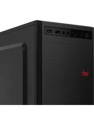 ��������� ���� iRU Planio 310H6SE MT, Intel Core i3-12100F/8 �� DDR4/256 �� SSD/NVIDIA GeForce GT 610 (1 ��)/��� ��, ������ (2170060)