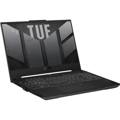 Ноутбук ASUS TUF Gaming F15 FX507ZV4-LP106, 15.6" (1920x1080) IPS 144Гц/Intel Core i7-12700H/16ГБ DDR4/1ТБ SSD/GeForce RTX 4060 8ГБ/Без ОС, серый (90NR0FA7-M007U0)