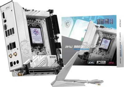 ����������� ����� MSI MPG B860I EDGE TI WIFI, Socket AM5, AMD B860, mini-ITX, Ret