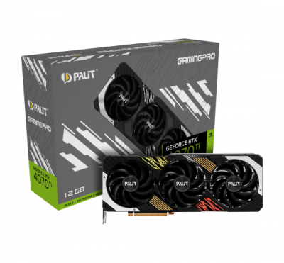  Palit NVIDIA GeForce RTX 4070 Ti GamingPro Ret (NED407T019K9-1043A)