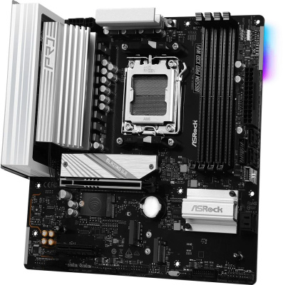 ����������� ����� ASRock B650M PRO X3D WIFI, Socket AM5, AMD B650, mATX, Ret