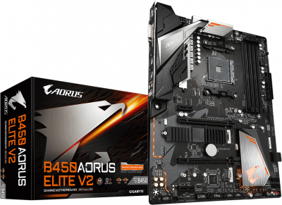   Gigabyte B450 AORUS ELITE V2