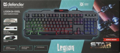 ���������� ��������� Defender Legion GK-010DL (45010) USB ������ 