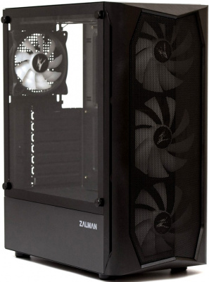 ������ ZALMAN N4 (2xUSB + USB 3.0, 2xAudio, (3x120�� + 3x140��) FAN, ���������� ������-���������� ������, ATX, ��� ��)