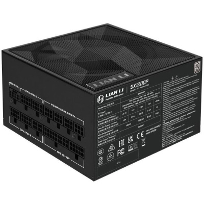 ���� ������� Lian Li SX1200P, ATX 3.1, 1200W, 80 PLUS Platinum, Black Fully Modular (G9P.SX1200P.B000.RU)