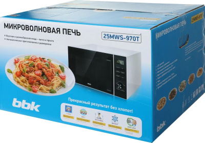   BBK 25MWS-970T/WB white (25, 900, ,  ) (25MWS-970T/WB)