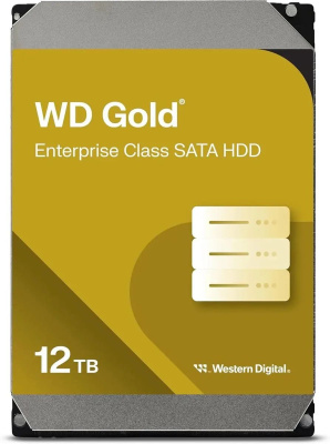 ������� ���� Western Digital 12TB WD122KRYZ Gold, HDD, SATA III, 3.5"
