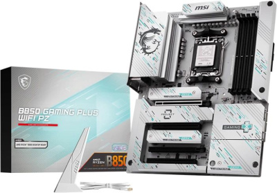 ����������� ����� MSI B850 GAMING PLUS WIFI PZ B850, Socket AM5, AMD B850, ATX, Ret