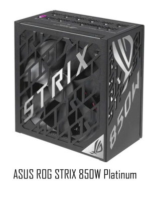 ���� ������� Asus ROG STRIX 850W Platinum (90YE00W2-B0CA00) 850 ��, ATX 3.1, PCIe 5.1, 80 PLUS Platinum