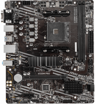 ����������� ����� MSI A520M PRO