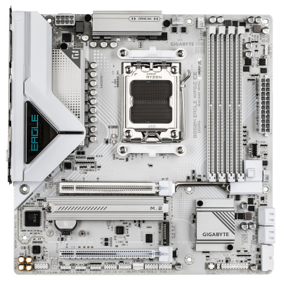 ����������� ����� Gigabyte B850M EAGLE WIFI6E ICE, Socket: AM5, AMD B850, mATX, Ret