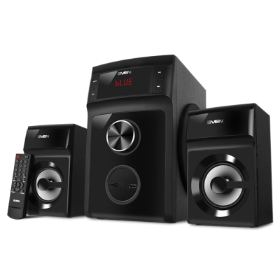   2.1 SVEN MS-301  (2x13W + 20W, Bluetooth, , USB flash, SD card, LED-, FM-, mp3 player)