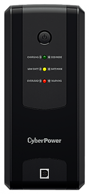 ��� (UPS) CyberPower 1-������ ������� ����������, �������� �������� 1050 �� / 630 ��, �������� ��������: 4, �������� � �������� �� �������: 4, ����������: USB, ����� ������� 6 � (UT1100EG)