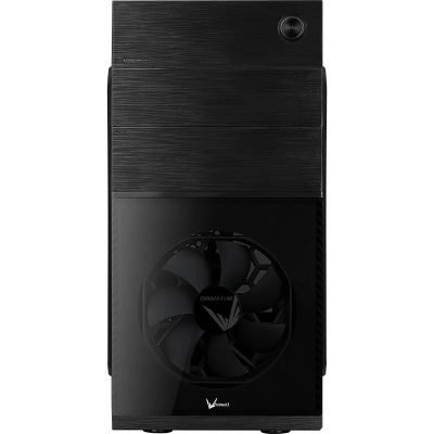 ������ MiniTower FORMULA (AEROCOOL) CS-105 black (mATX, ��� ��, USB2.0+USB3.0) (4711401661924)