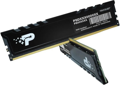 ������ DDR5 2x16GB 4800MHz Patriot PSP532G4800KH1 Signature Premium RTL PC5-38400 CL40 DIMM 288-pin 1.1� kit single rank Ret