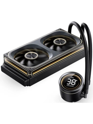 �������� �������� ���������� JONSBO TH-240 Black LGA 1700/1200/115X/AM5/AM4 (TDP 260W, ARGB FAN and PUMP, PWM, DUAL FAN 120mm) RET