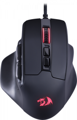   REDRAGON BULLSEYE  (USB, Pixart P3327, Huano, 8 ., 12400 Dpi, RGB )