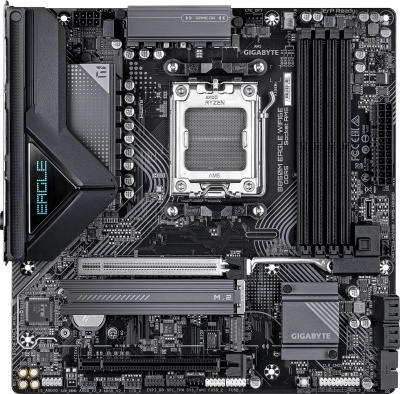 ����������� ����� Gigabyte B850M EAGLE WIFI6E, Socket AM5, AMD B850, mATX, Ret