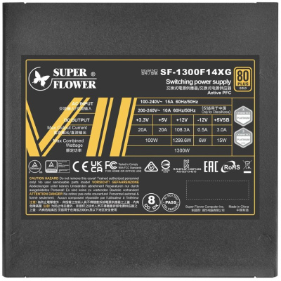 ���� ������� �� Super Flower Leadex VII Gold  1300W, ATX 3.0, SF-1300F14XG