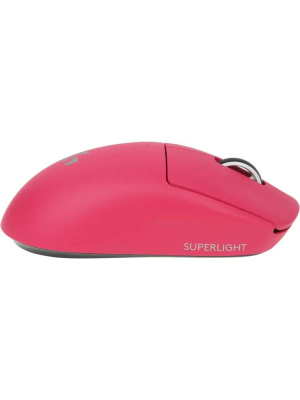 ���� Logitech G Pro X Superlight ������� ���������� 25600dpi �������. USB 4but (910-005960)
