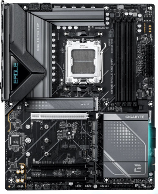 ����������� ����� Gigabyte X870E EAGLE X WIFI7, Socket AM5, AMD X870E, ATX, Ret