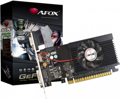 ���������� Afox GT710 2G DDR3 64BIT, LP Single Fan , RTL (AF710-2048D3L5-V3) 