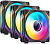  JONSBO ZL-120B(3 in 1) Black 12012025 (ARGB LED, 800-1800/, ) Retail