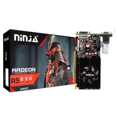 ���������� Ninja (Sinotex) R5 230 (160SP) 1GB DDR3 64-bit DVI HDMI CRT (AFR523013F)