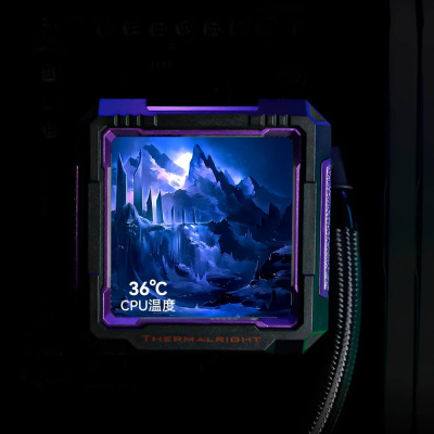 ������� ������� ���������� Thermalright Frozen Warframe PRO 360 Black ARGB (TRFWP360AB)