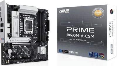   Asus PRIME B860M-A-CSM, Socket-1851, Intel B860, mATX, Ret 90MB1K00-M0EAYC