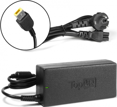 �������� ���������� ��� �������� TopON TOP-LT15 Lenovo G50, G500, Yoga, IdeaPad Z510, Thinkpad, 20V 4.5A 90W. ��������� ������������� � �����