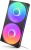 ����� ��� ������� ��/ Case Cooler NZXT F240 RGB Core (120x120x25mm, 4-pin PWM, RGB, 75.12CFM, 30dBA, 2400RPM, Black, Single-Frame RGB Fan Unit)