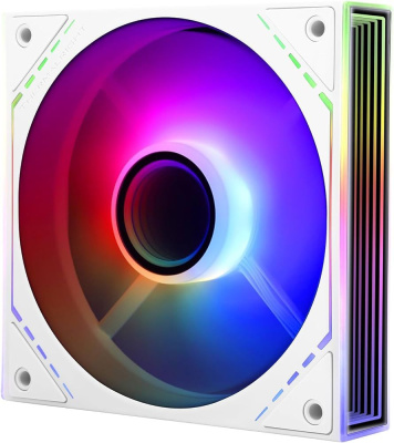 Thermalright TL-M12W White- 120mm 1 �e�������� ��� �������, 1500 ��/���, 47.6 CFM, 23.2 ��, 4-pin PWM