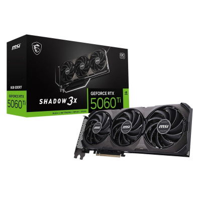 ���������� MSI NVIDIA GeForce RTX 5060 Ti Shadow 3X OC Classic 8GB GDDR7  RTL