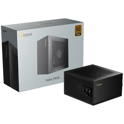 ���� ������� PSU Ocypus Delta P650 650W / APFC / JP capasitors / 80+ Bronze Delta-P650-B1FDBK024X-EU