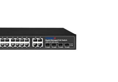 ���������� Trassir TR-NS24284C-400-24PoE (L2) 24x1����/� 4x�����(1000BASE-T/SFP) 24PoE 400W �����������