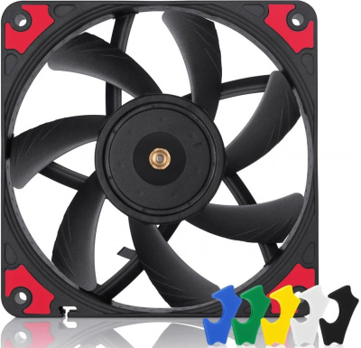 ����� ��� �������/ Case Cooler Noctua NF-A12x15 PWM chromax.black.swap (120x120x15mm, 4-pin PWM, 55.44CFM, 23.9dBA, 1850RPM, Black)