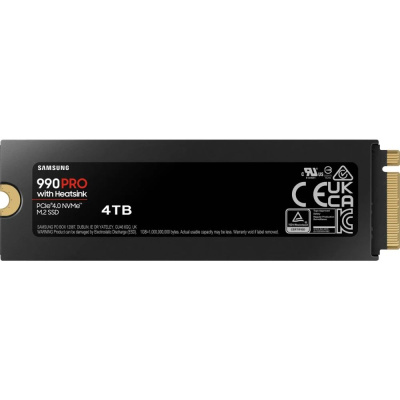 ������������� ���������� SSD 4TB Samsung 990 PRO M.2 2280 (MZ-V9P4T0GW)