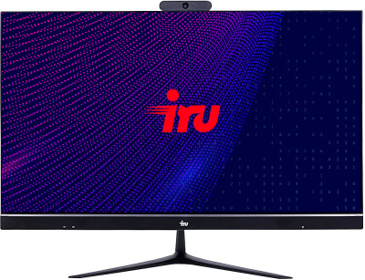  IRU Office 23IH5P 23.8" Full HD i5 11400 (2.6) 8Gb SSD512Gb UHDG 730 Free DOS GbitEth WiFi BT 120W Cam  1865950