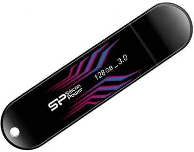 USB Flash ���������� 128Gb Silicon Power Blaze B10  Black (SP128GBUF3B10V1B)