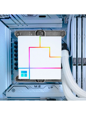 ������� �������� ���������� Thermalright Core Matrix 360 ARGB White V2 / 3x120mm ARGB PWM Fans / TRCM360AWV2