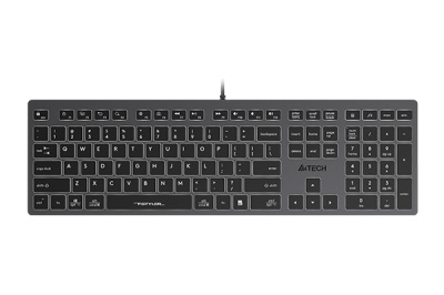  A4Tech Fstyler FX60  USB slim LED (FX60 GREY / WHITE)
