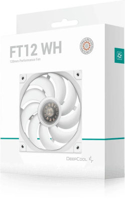 ���������� Deepcool FT12 120x120x25mm ����� 4-pin 32dB 188gr Ret (R-FT12-WHWPN1-G)