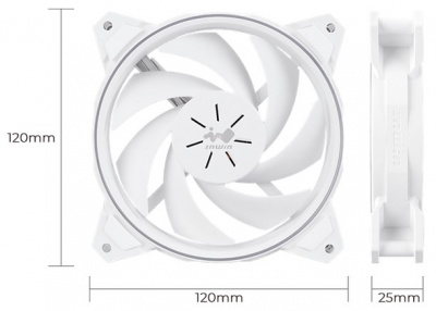 ����������� ��� ������� INWIN Sirius Pure ASP120 fan RGB (Triple pack)