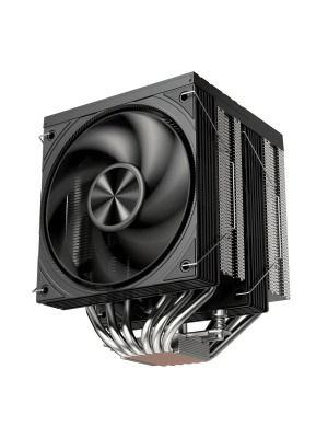 ����� 1STPLAYER FROST BITE FB12DS-6 Black / 6HPx6mm, dual tower, 250W TDP, 2x120mm fans, 800-2300 RPM, 70.15 CFM, 34.8 dBA / FB12DS-6-BK